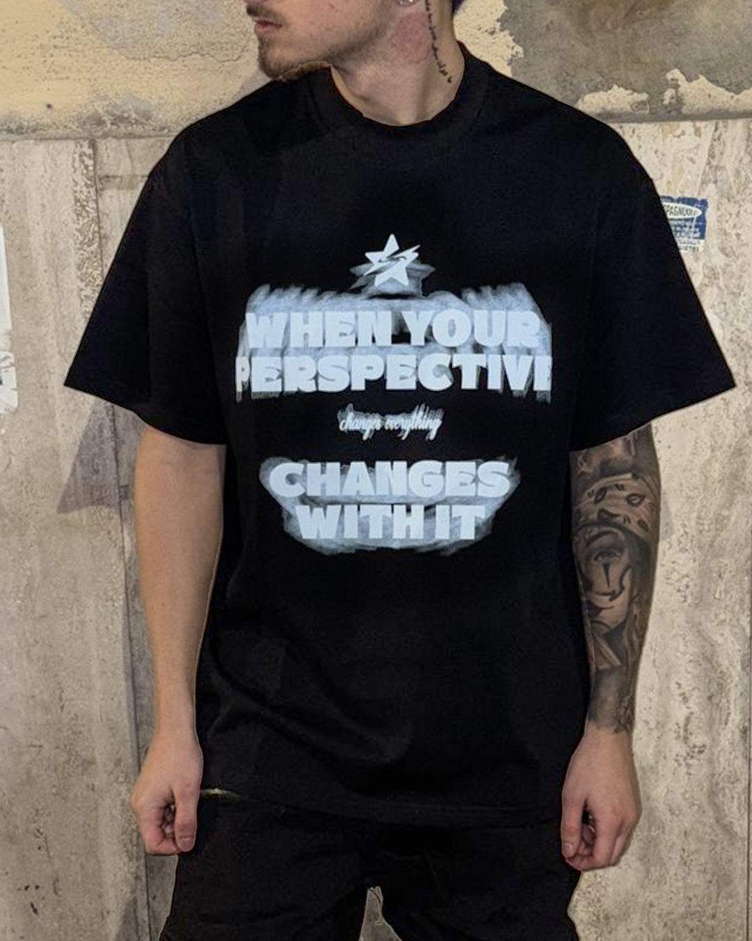 T-Shirt “Perspective Shift” – Urban Mindset Fit