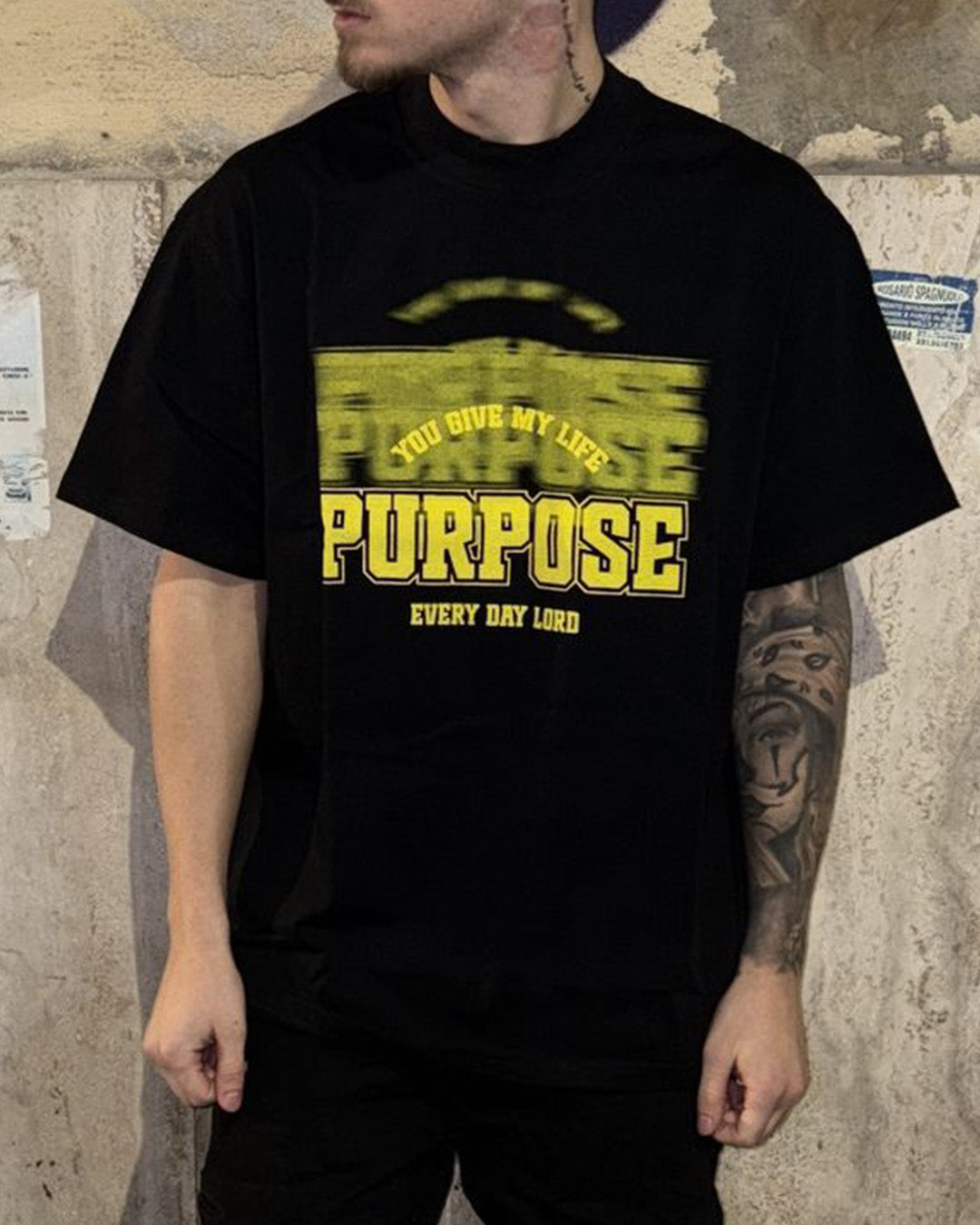 T-shirt “Purpose” – Urban Statement Fit