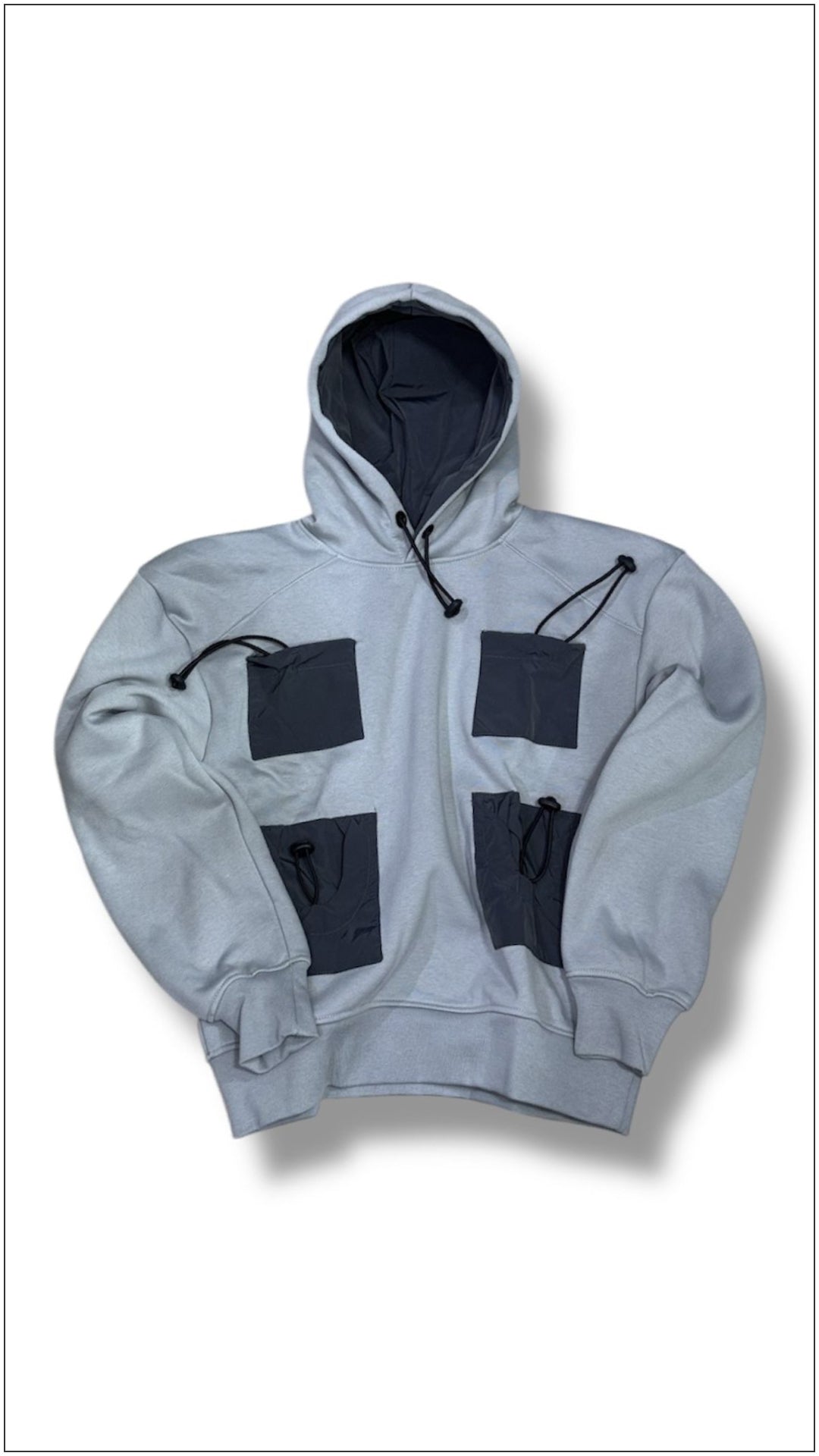 Felpa “Utility Quad Pocket” –  TESSUTO PREMIUM 500G