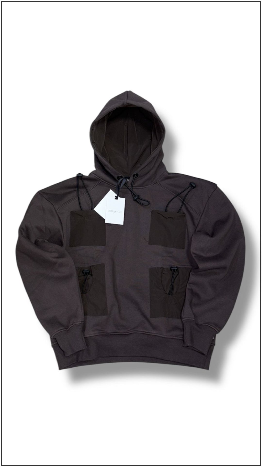 Felpa “Utility Quad Pocket” –  TESSUTO PREMIUM 500G