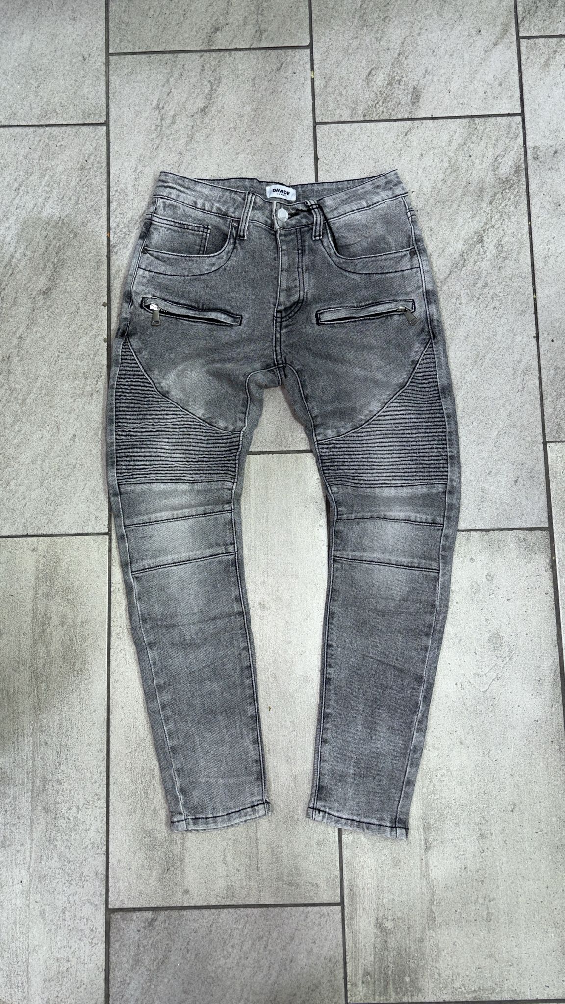 Jeans Biker - Grey