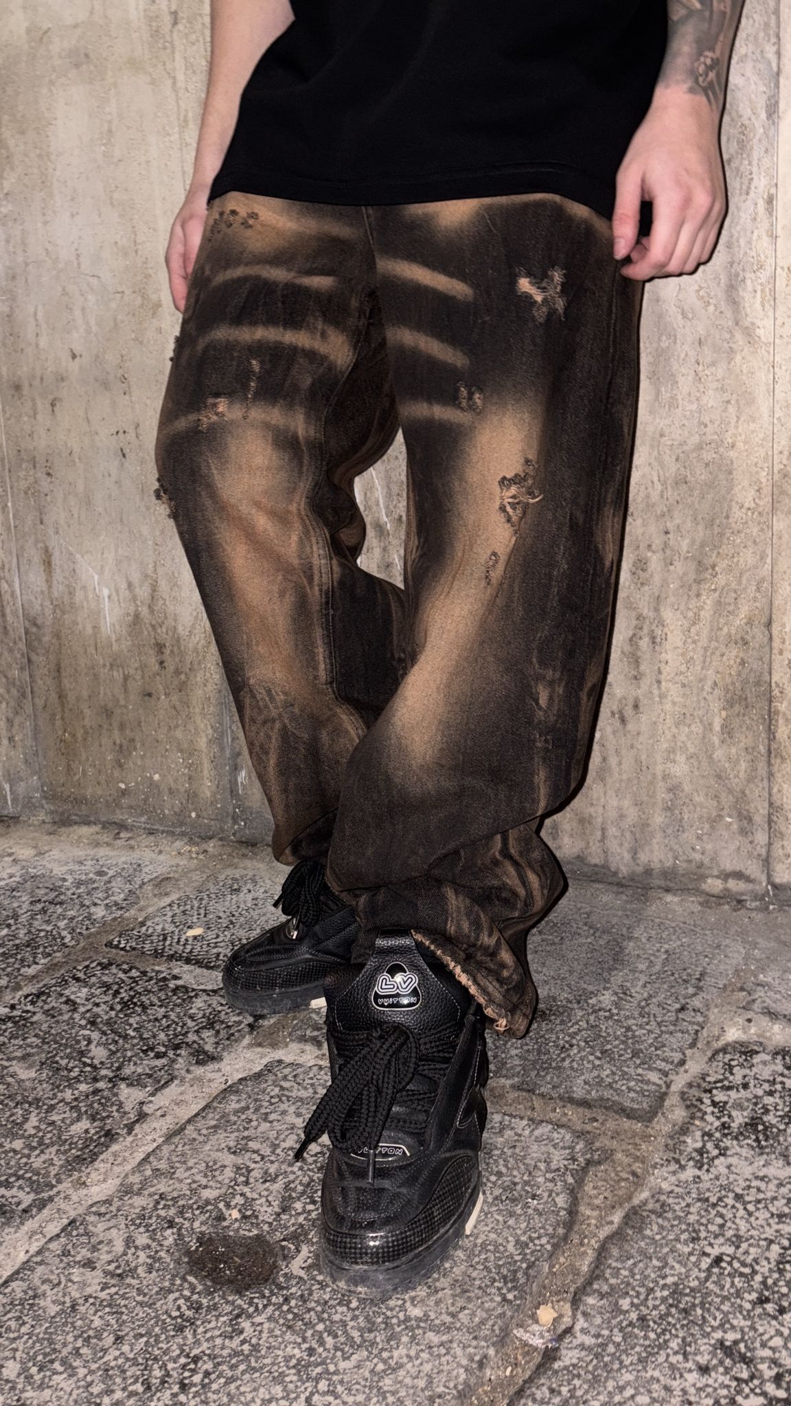 Jeans Baggy Sabbiato