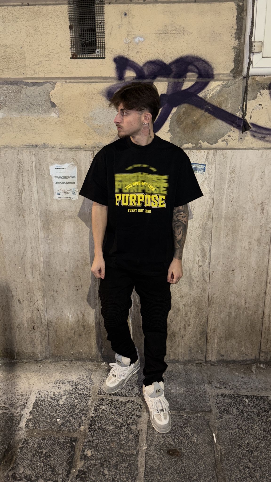 T-shirt “Purpose” – Urban Statement Fit