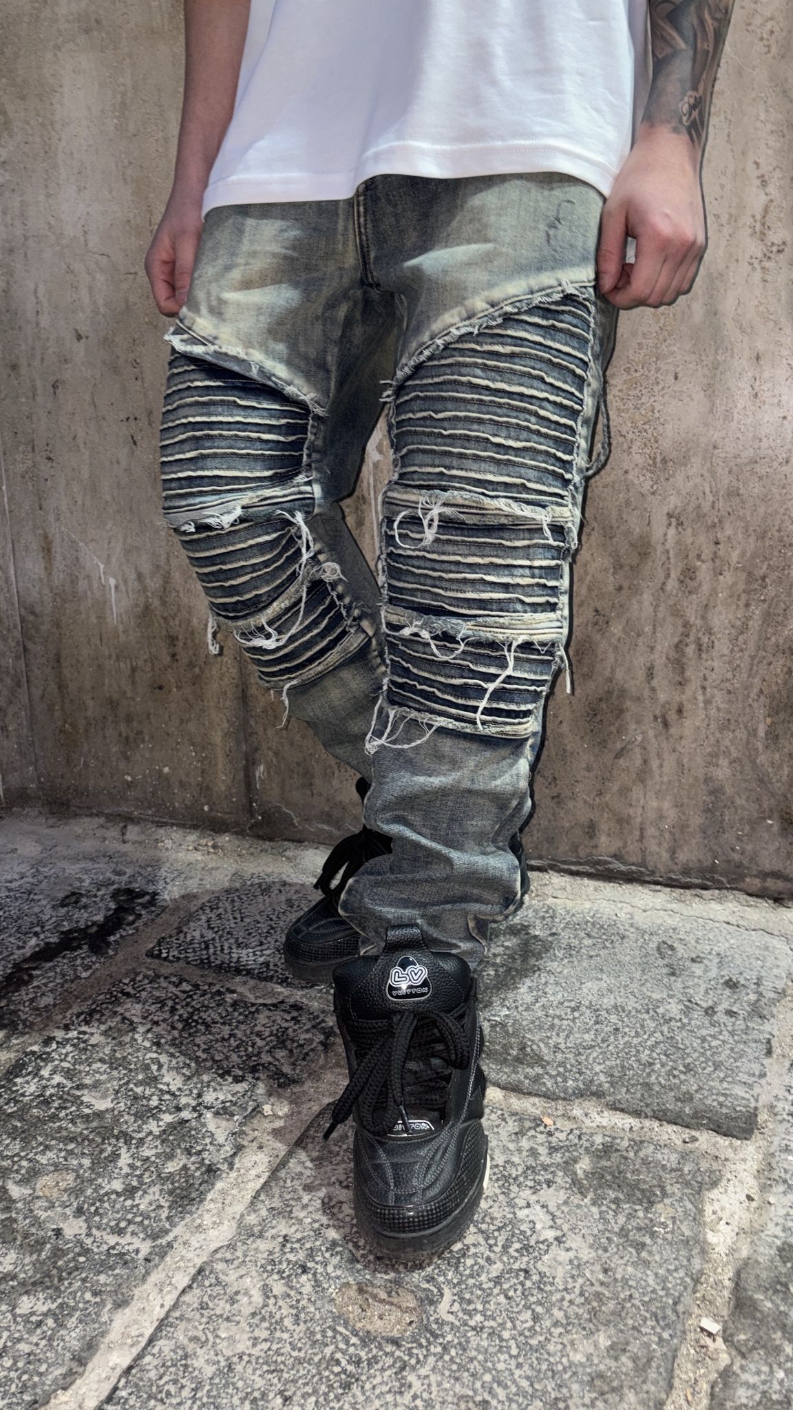 Jeans Biker - Vintage