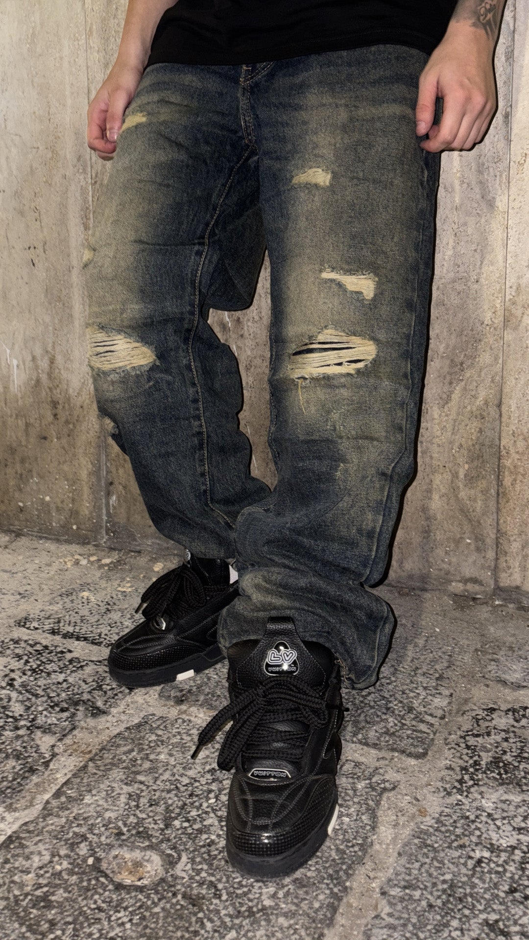 Jeans “Vintage Damage” – Street Distressed Fit